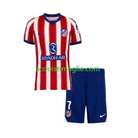 Divisa di Calcio Atlético Madrid Lee Kang-in 7 Bambino Prima 2026/2027